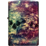 Zippo Galaxy Skull Lighter 46147 - Brass Fusion Galaxy Skull Design for Collectors by Zippo