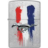 Zippo Ford Design Lighter Street Chrome - Official Licensed Gift For Ford Fans And Collectors by Zippo
