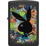 Zippo Playboy Lighter Black Matte - Officially Licensed Collectible Gift For Men by Zippo