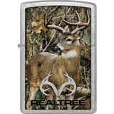 Zippo Realtree Edge Windproof Lighter - Outdoor Camouflage Lighter With Street Chrome Finish by Zippo
