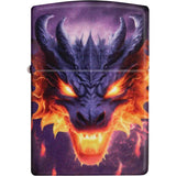 Zippo Glowing Dragon Lighter - Premium Glow In The Dark Display Piece For Collectors And Dragon Fans by Zippo
