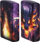 Zippo Glowing Dragon Lighter - Premium Glow In The Dark Display Piece For Collectors And Dragon Fans by Zippo