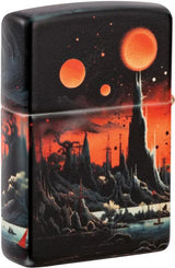 Zippo Galactic Landscape Lighter 46254 - Space Themed Design With Boxed Gift Ready For Collectors by Zippo