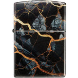 Zippo Fusion Marble Lighter - Compact Pocket Friendly Everyday Carry Marble Design For Collectors by Zippo