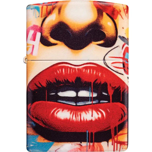 Zippo Street Art Lighter 46257 - Vibrant 540 Color Process Finish, Boxed Gift for Collectors by Zippo