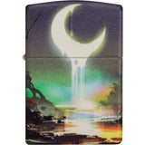 Zippo Moon Dream Lighter Glow In The Dark 540 Color Process Boxed Gift For Collectors by Zippo
