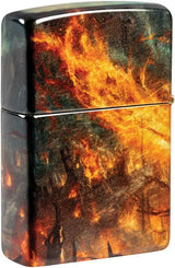 Zippo Fire Mage Lighter 46275 - Windproof Metal Lighter Boxed Gift For Collectors And Outdoor Enthusiasts by Zippo