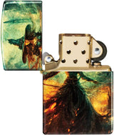 Zippo Fire Mage Lighter 46275 - Windproof Metal Lighter Boxed Gift For Collectors And Outdoor Enthusiasts by Zippo
