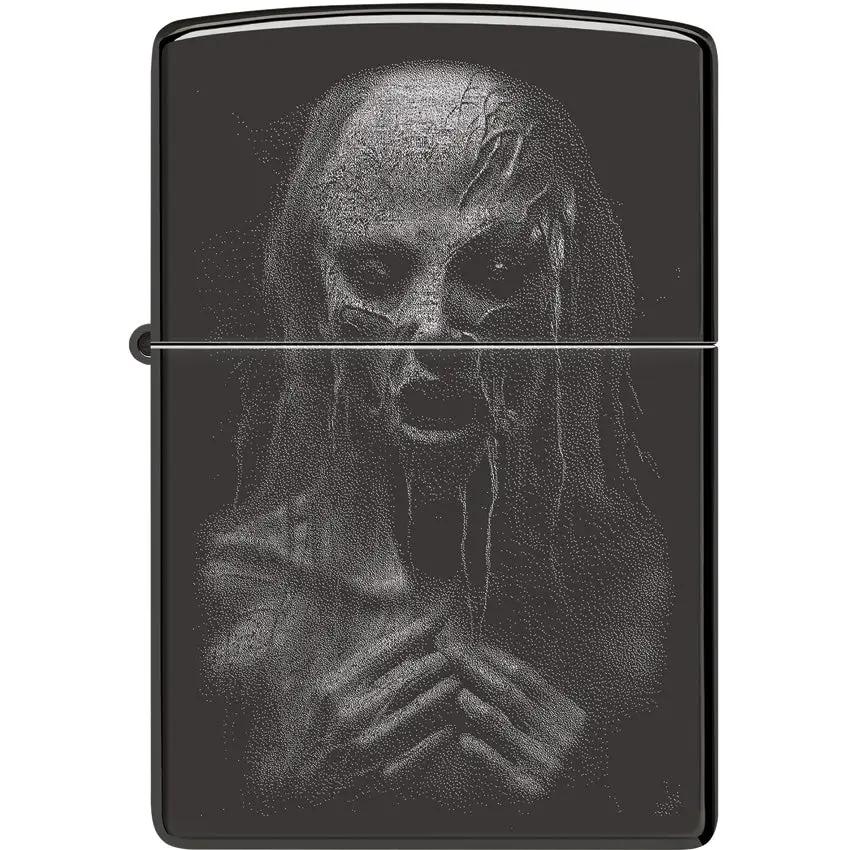 Zippo Monster Lighter 46292 - High Polish Black Ice Finish For Everyday Carry And Gift Ready by Zippo