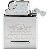 Zippo Yellow Flame Butane Insert 65800 For Classic Zippo Lighters - High Heat Up To 1400F Refillable Chrome Finish by Zippo