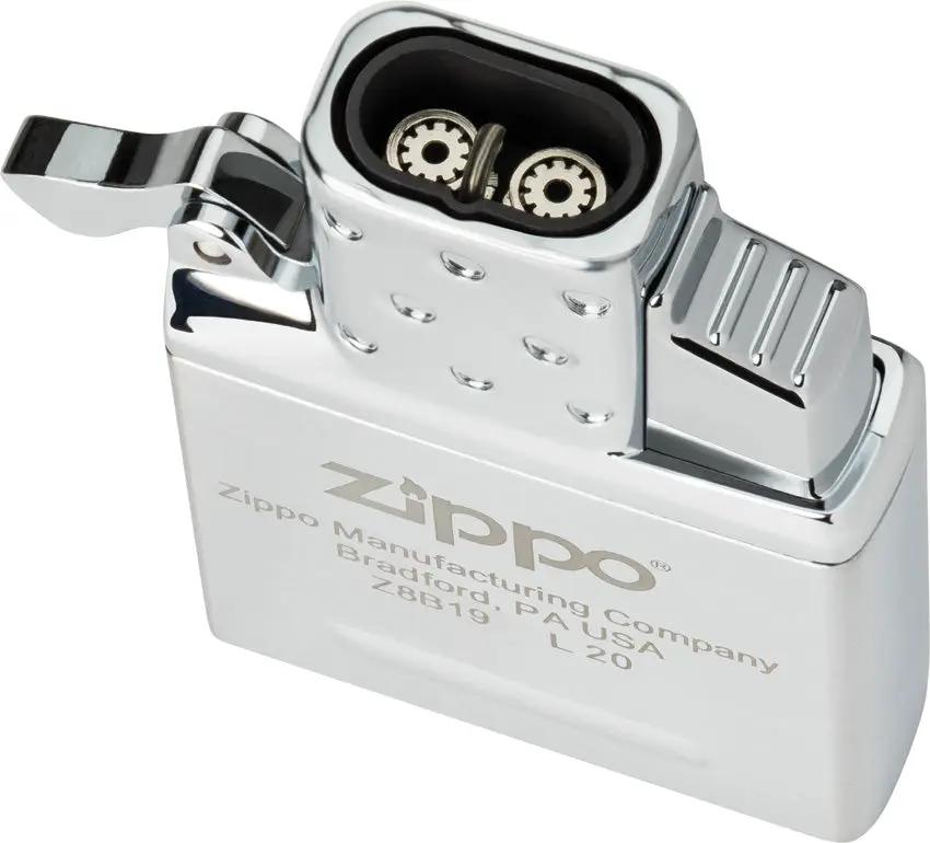 Zippo Double Torch Butane Insert 65851 With Adjustable Flame And Refillable Design Fits All Regular Zippo Lighter Cases by Zippo