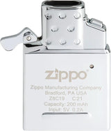 Zippo USB Rechargeable Double Arc Lighter Insert - Push Button Ignition For Outdoor Enthusiasts by Zippo
