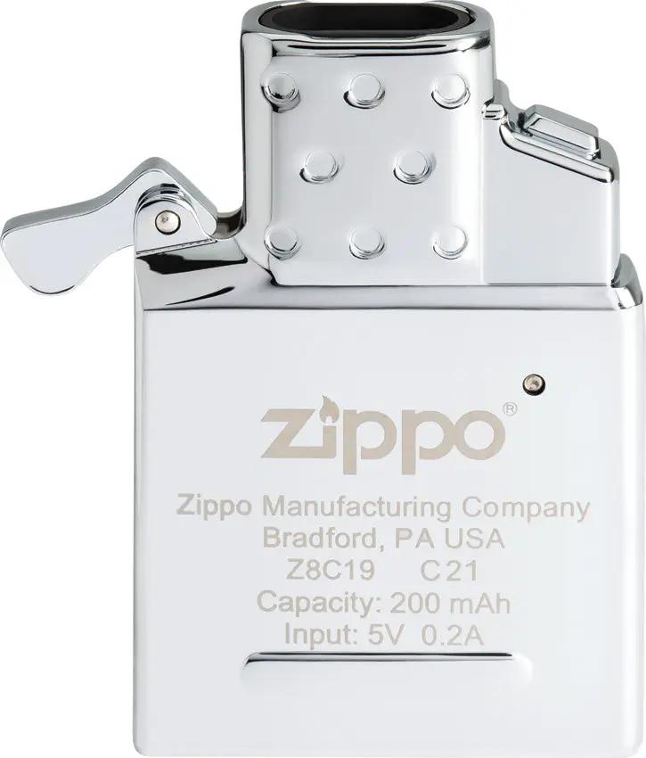 Zippo USB Rechargeable Double Arc Lighter Insert - Push Button Ignition For Outdoor Enthusiasts by Zippo