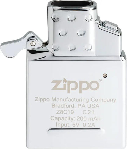Zippo USB Rechargeable Double Arc Lighter Insert - Push Button Ignition For Outdoor Enthusiasts by Zippo