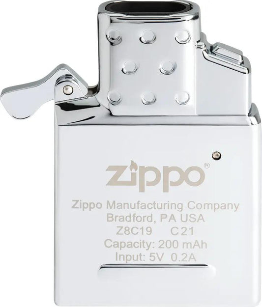 Zippo USB Rechargeable Double Arc Lighter Insert - Push Button Ignition For Outdoor Enthusiasts by Zippo