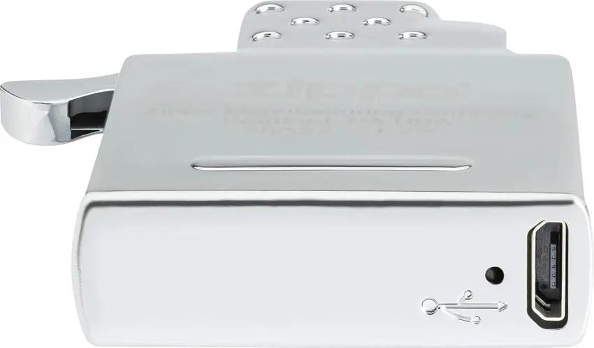 Zippo USB Rechargeable Double Arc Lighter Insert - Push Button Ignition For Outdoor Enthusiasts by Zippo