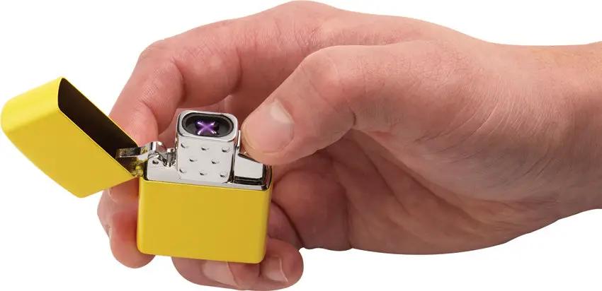 Zippo USB Rechargeable Double Arc Lighter Insert - Push Button Ignition For Outdoor Enthusiasts by Zippo