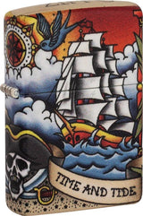 Zippo Nautical Tattoo Lighter 49532 by Zippo