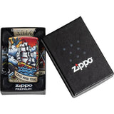 Zippo Nautical Tattoo Lighter - Bold Tattoo Artwork With 540 Color Process For Collectors by Zippo