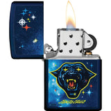 Zippo Santa Cruz Navy Matte Lighter - Sleek Low Reflection Navy Finish, Ideal Gift For Collectors And Santa Cruz Fans by Zippo