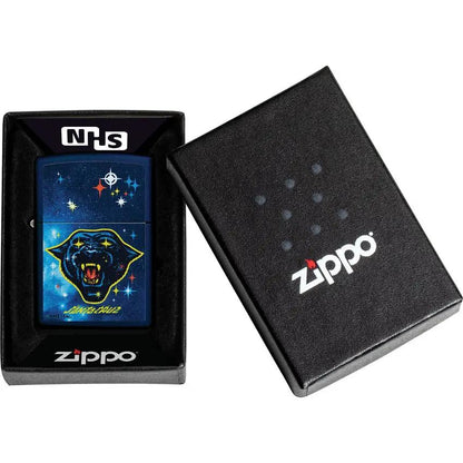 Zippo Santa Cruz Navy Matte Lighter - Sleek Low Reflection Navy Finish, Ideal Gift For Collectors And Santa Cruz Fans by Zippo