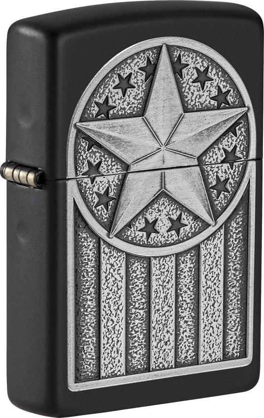 Zippo American Metal Emblem Lighter 49639 by Zippo