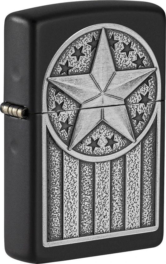 Zippo American Metal Emblem Lighter 49639 by Zippo