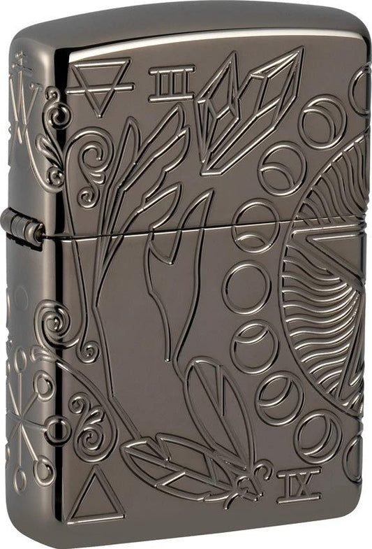 Zippo Armor Wicca Design Lighter 49689 by Zippo