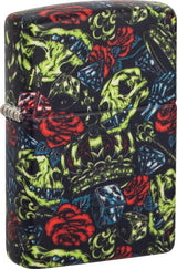 Zippo Skull Crown Design Lighter 49696 by Zippo