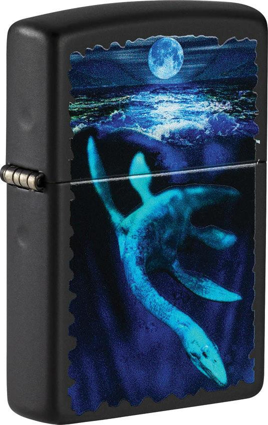 Zippo Black Light Loch Ness Design 49697 by Zippo