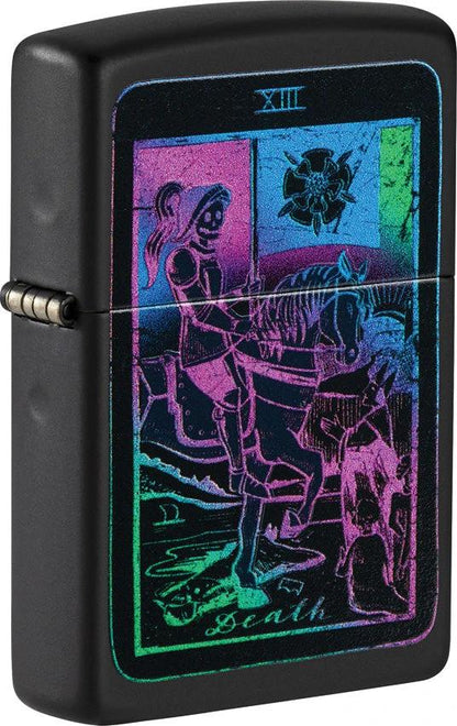 Zippo Black Light Tarot Card 49698 by Zippo