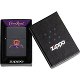 Zippo Crown Royal Design Lighter - Officially Licensed Collectors Edition Gift Boxed For Crown Royal Fans by Zippo