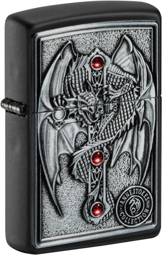 Zippo Winged Dragon Cross Lighter 49755 by Zippo