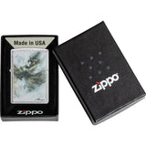Zippo Luis Royo Design Lighter Street Chrome Finish - Collectible Art Gift for Dark Fantasy Fans by Zippo