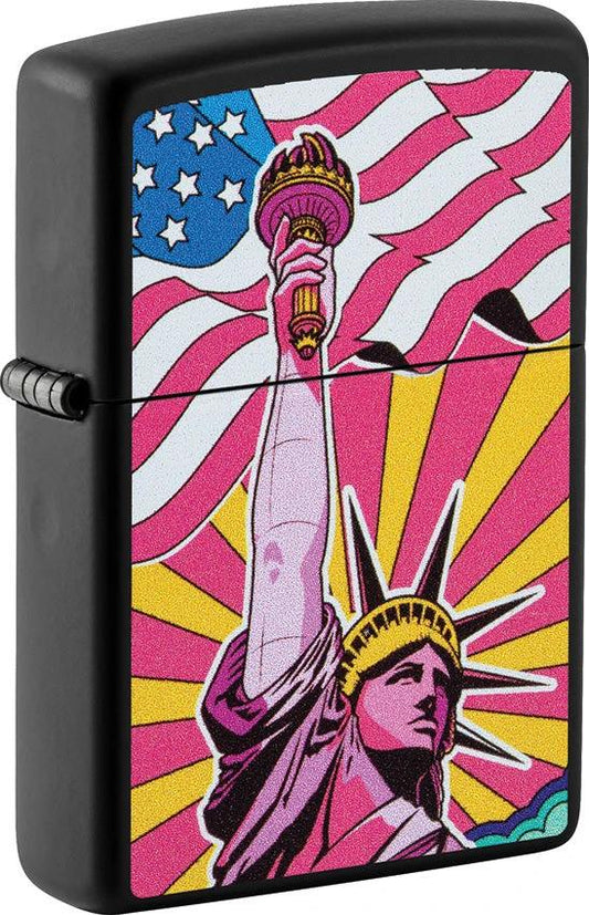 Zippo Lady Liberty Design 49784 by Zippo