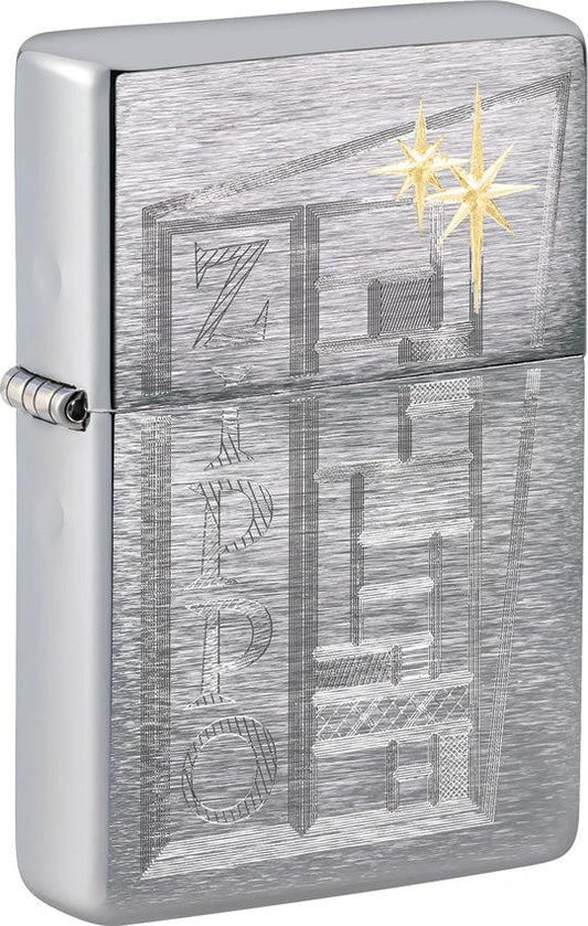 Zippo Retro Zippo Design Lighter 49801 by Zippo