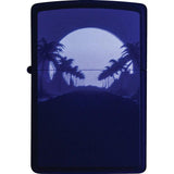 Zippo Sunset Black Light Lighter - UV Scene Reveal Under Ultraviolet Light For Collectors And Gift Buyers by Zippo