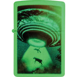 Zippo UFO Design Lighter - Glow In The Dark Boxed Collectors Gift Edition For Sci Fi Fans by Zippo