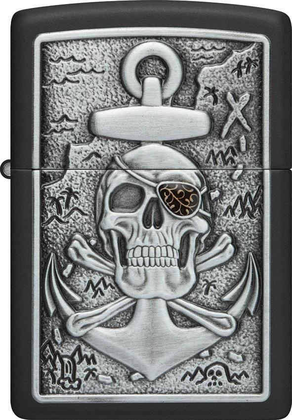 Zippo Skull Anchor Lighter 48122 by Zippo
