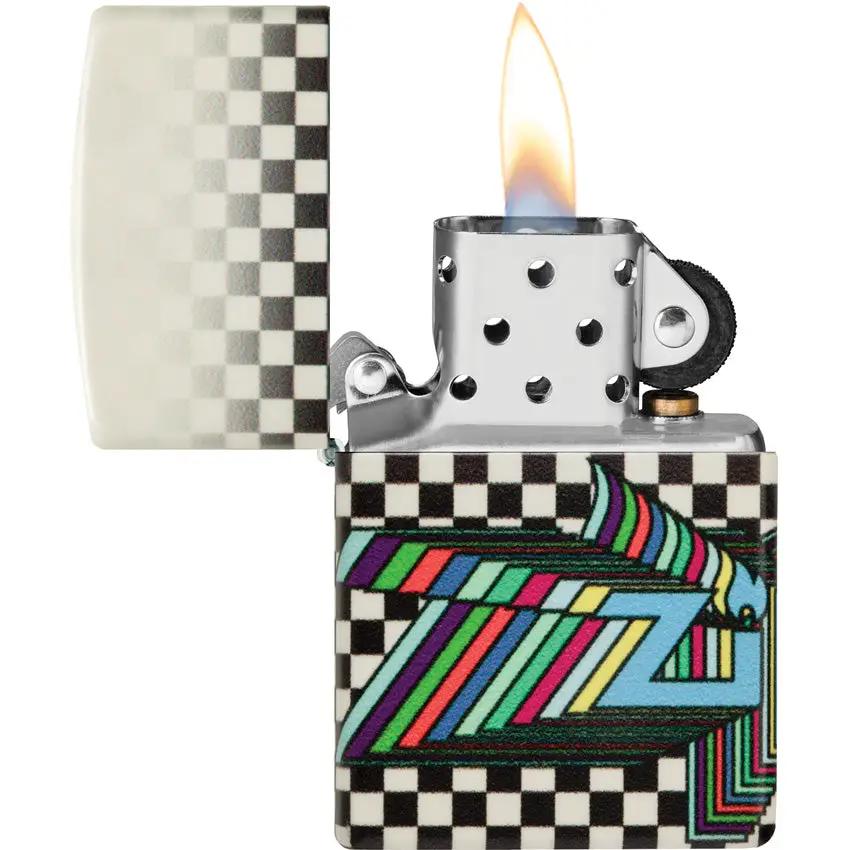 Zippo Lighter Retro Style 48504 - Windproof Classic For Collectors And Cigar Aficionados Gift by Zippo