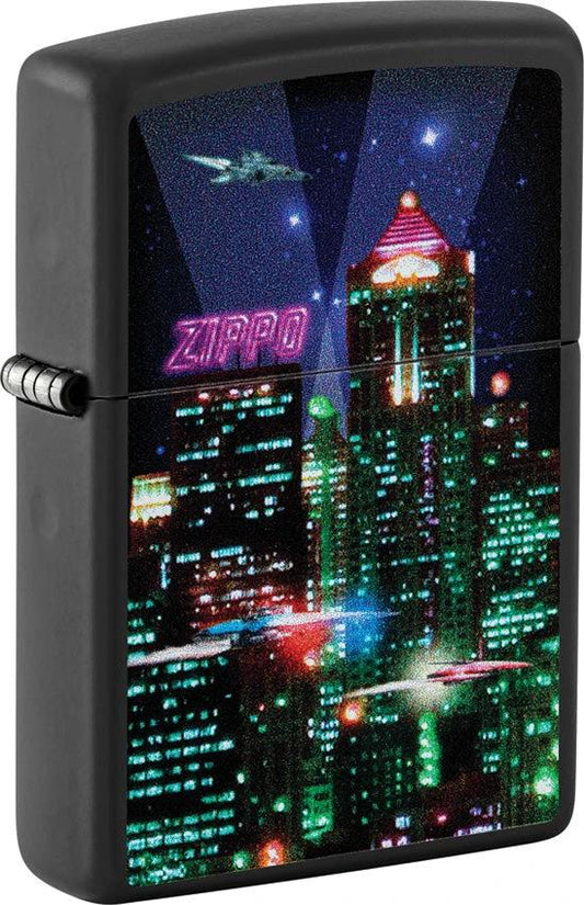 Zippo Cyber City Design Lighter 48506 by Zippo