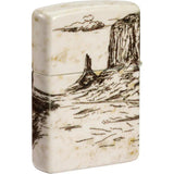 Zippo Western Design Lighter - Collectible Western Motif With Ready To Gift Premium Gift Box by Zippo