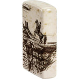 Zippo Western Design Lighter - Collectible Western Motif With Ready To Gift Premium Gift Box by Zippo