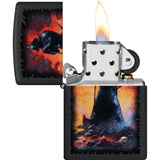 Zippo Lighter Frank Frazetta Death Design 48555 - Black Matte Boxed For Collectors Limited Edition by Zippo