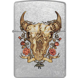 Zippo Rick Rietveld Lighter Street Chrome - Gift Ready Collectible For Fans And Gift Buyers by Zippo