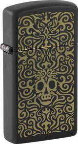 Zippo Skull Filigree Design Lighter 48564 by Zippo