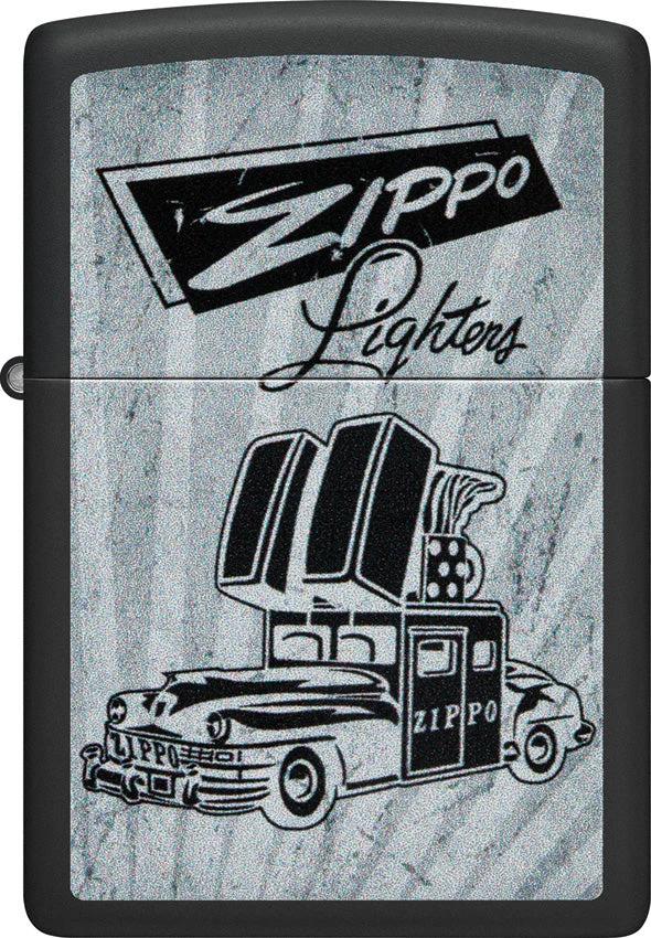 Zippo Car Ad Design Lighter 48572 by Zippo