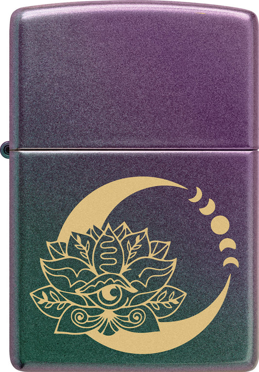 Zippo Lotus Moon Design Lighter 48587