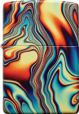 Zippo Colorful Swirl Pattern Lighter 48612 by Zippo