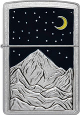 Zippo Mountain Emblem Lighter 48632 by Zippo